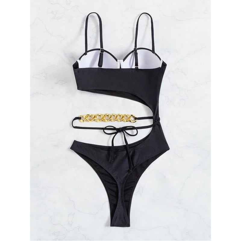 Gold Link Monokini