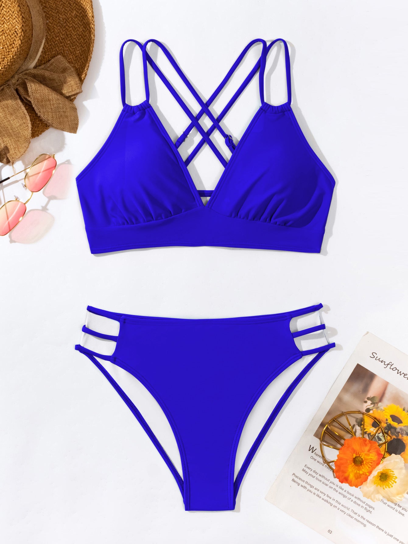 V-neck Halter Bikini